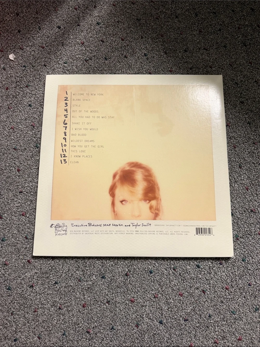 Taylor Swift 1989 Vinyl BRAND NEW (never used)